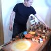 Demonstration of how 17th-century paint was made Demonstration of how 17th-century paint was made