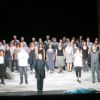 Stefan Solyom with cast of Lohengrin