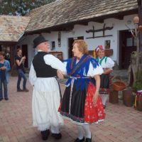 Allan and Edith dancing