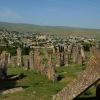 Shemakha Cemetery with Mosque in background