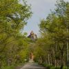 Approaching Sevan Monastery