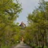 Approaching Sevan Monastery