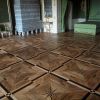 Original, inlaid floor