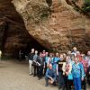 The Group at Rose of Turaida's Grotto