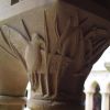 Modern Capital in Iona Cloister