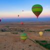 Hot Air Balloons in the Moroccan Sky