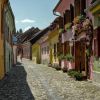 Streetscape Sighisoara Citadel Streetscape Sighisoara Citadel