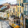 Lisbon streetscape Lisbon streetscape