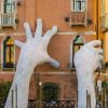 Art installation at Ca’Sagredo Hotel